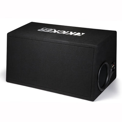 Kicker 43DC122 12 Inch 600 Watt Comp Dual Car Audio Loaded Subwoofer (4 Pack)