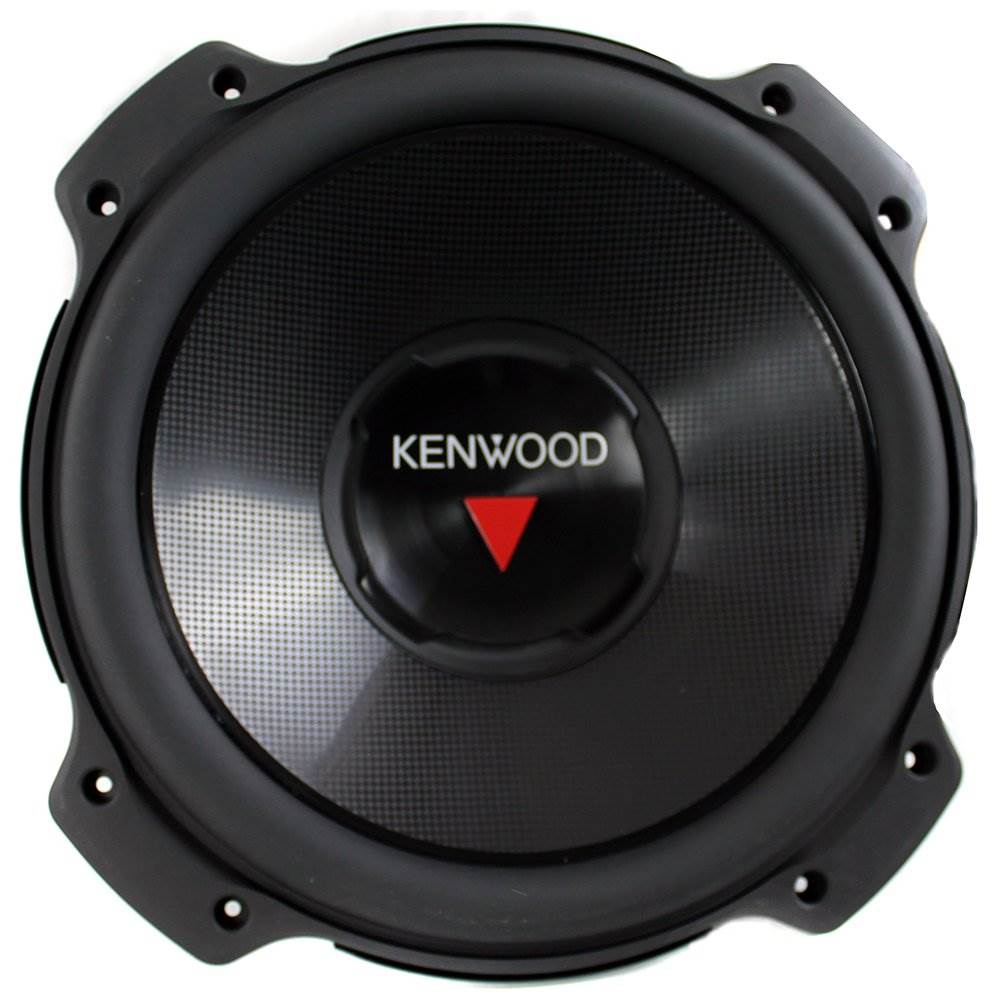 Kenwood 12 Inch 2000W 4 Ohm Subwoofer + Sealed Sub Box + Amplifier & Wire Kit