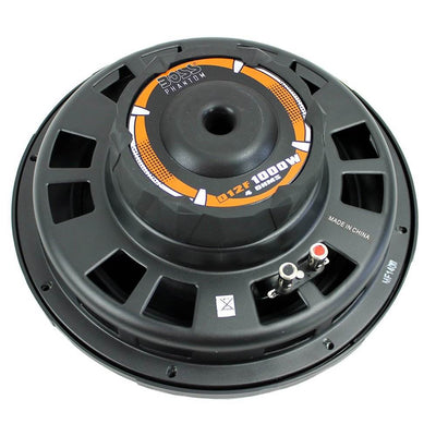 Boss Audio 12 Inch 1000W Subwoofer + Shallow Enclosure + Amplifier & Wire Kit