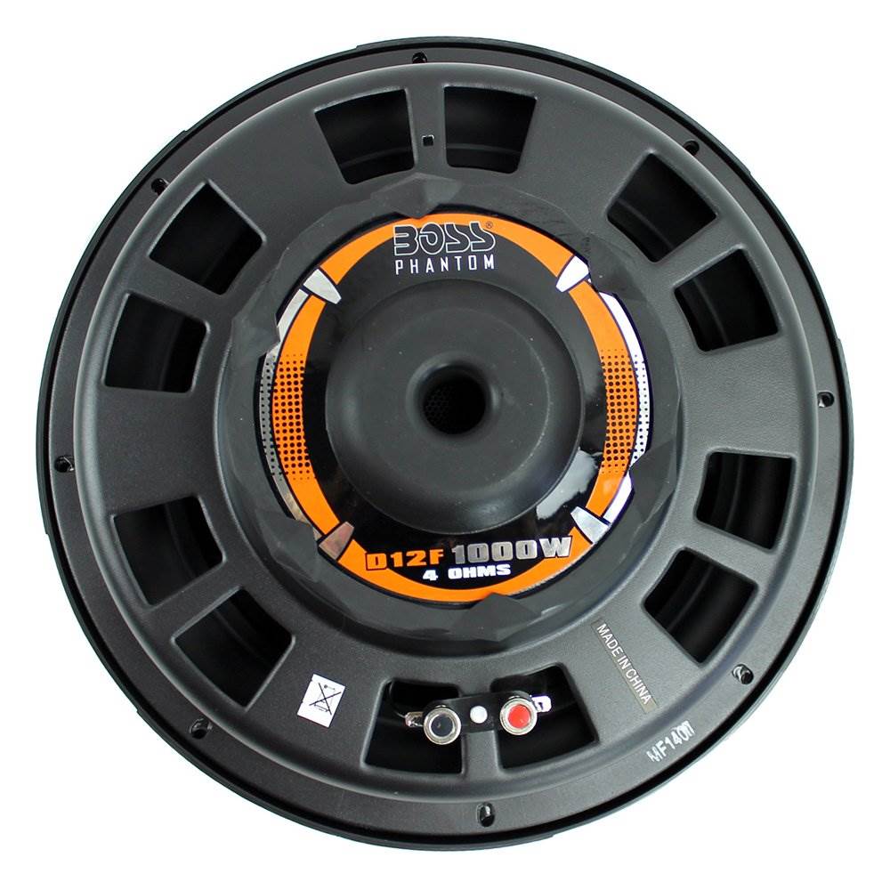 Boss Audio 12 Inch 1000W Subwoofer + Shallow Enclosure + Amplifier & Wire Kit