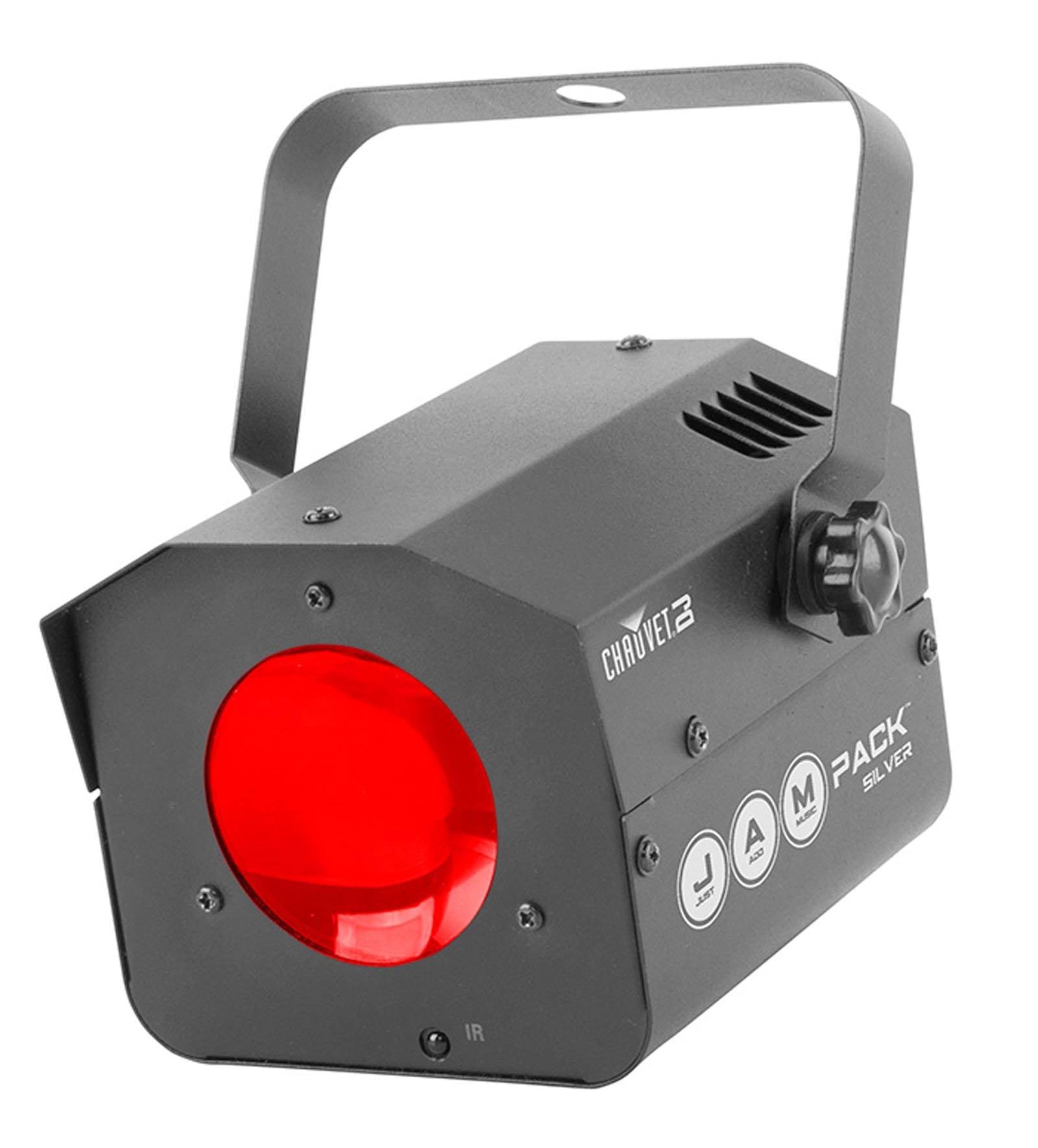 Chauvet DJ JAM Pack Silver Light Effects Package + Hurricane H700 Fog Machine