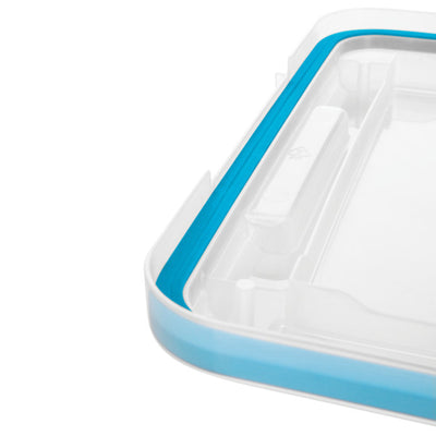Sterilite 37 Quart Clear Plastic Home Storage Tote Bin with Secure Lids, 8 Pack