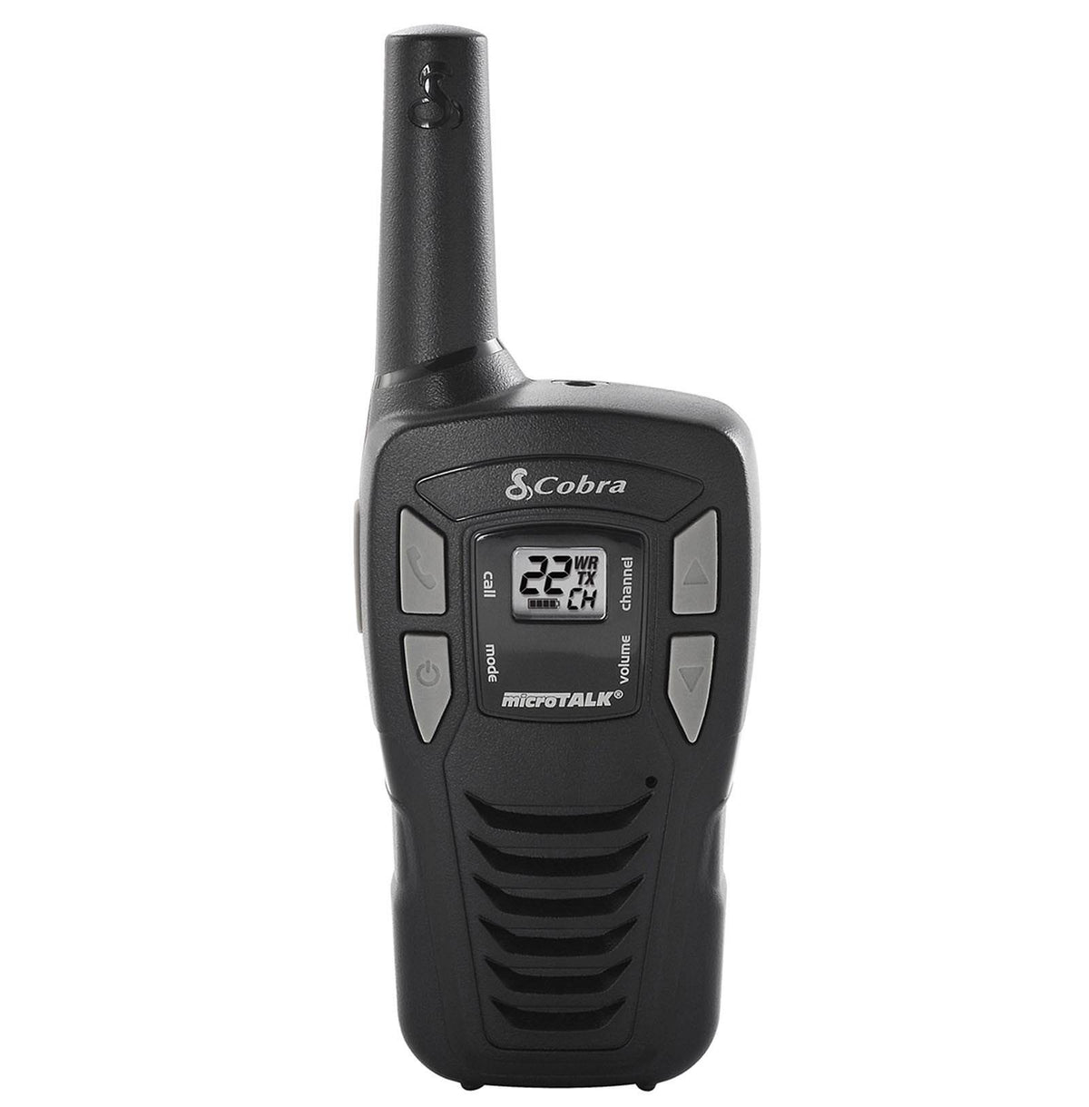 Cobra MicroTalk 16 Mile Range 22 Channel 2 Way Walkie Talkie Radios, Pair (Used)