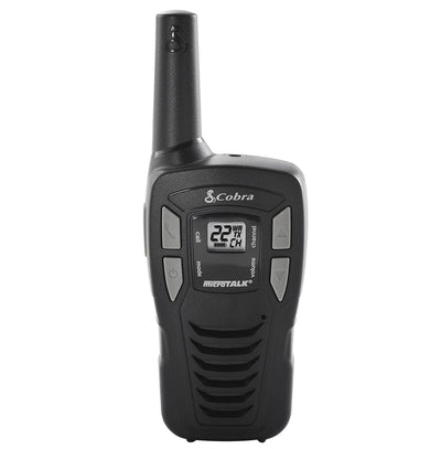 Cobra CXT145 MicroTalk 16 Mile Range 22 Channel 2 Way Radios, Pair (For Parts)