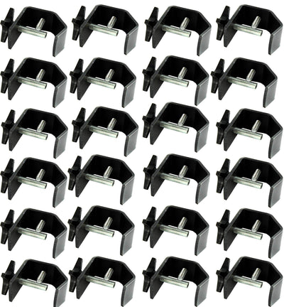 Chauvet DJ CLP-02 Medium Duty C Clamp DJ Truss Light | 55 lb Capacity, 24-Pack