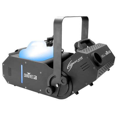 Chauvet H1800FLEX Hurricane Fog/Smoke Pro Machine + Fog Juice Fluid (1 Gallon) - VMInnovations