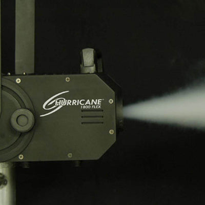 Chauvet H1800FLEX Hurricane Fog/Smoke Pro Machine + Fog Juice Fluid (1 Gallon) - VMInnovations