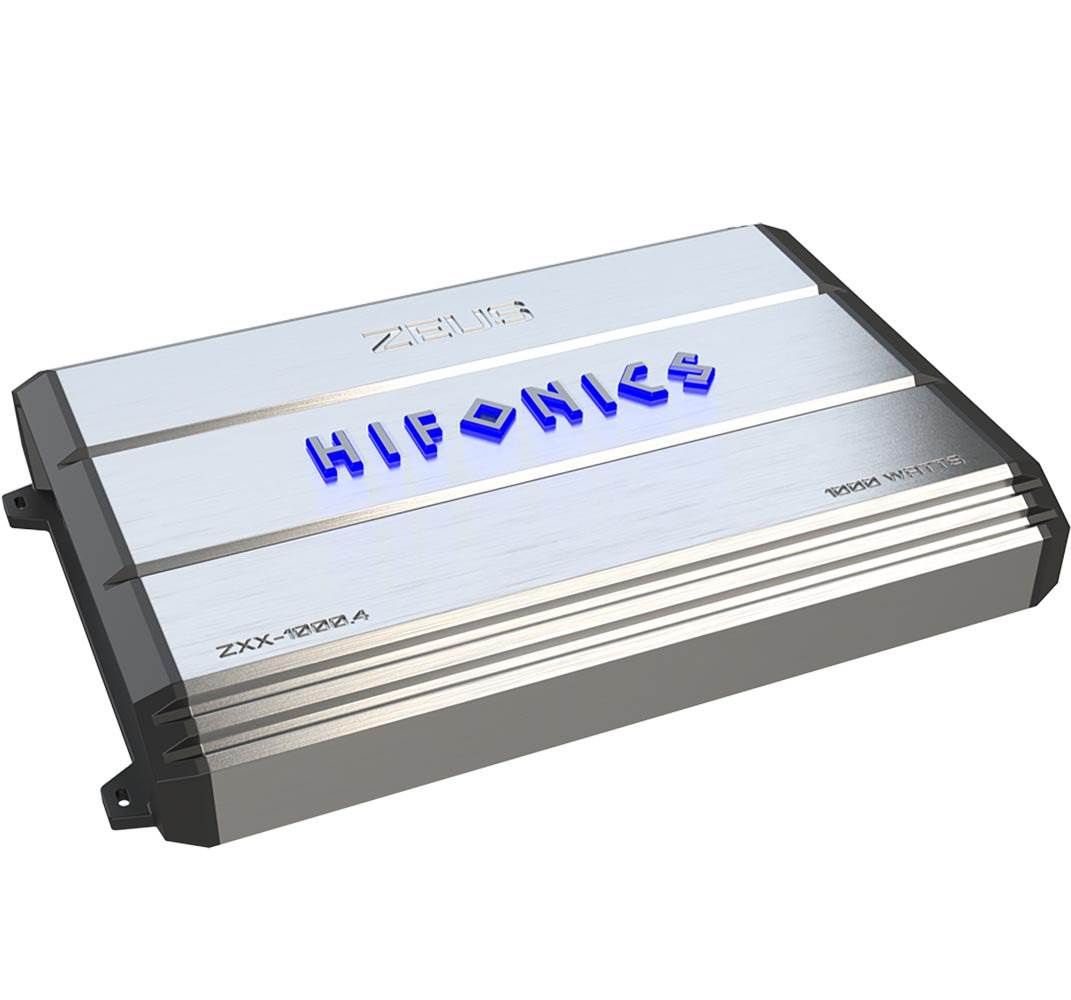 Hifonics ZXX-1000.4 1000 Watt 4 Channel Class A/B Bridgeable Car Amp Amplifier