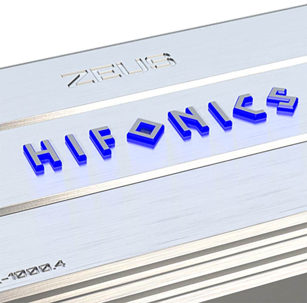 Hifonics ZXX-1000.4 1000 Watt 4 Channel Class A/B Bridgeable Car Amp Amplifier