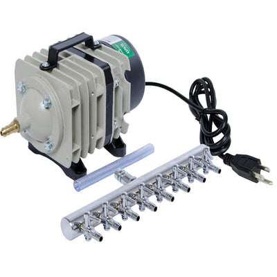 Active Aqua Hydrofarm 70LPM Commercial Electrical AirPump w/8 Outlets (ForParts)