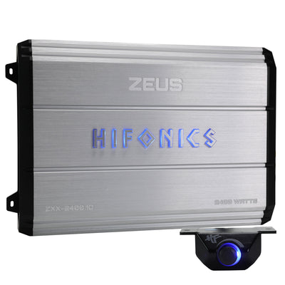 Hifonics Zeus 2400 Watt Max Class D Monoblock Car Audio Amplifier (Open Box)