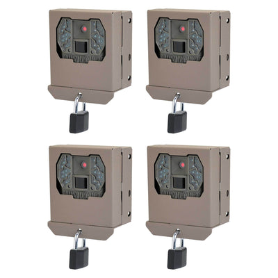Stealth Cam Protective Security Box for ZX/RX Game Cameras, 4 Pack | STC-BBZX