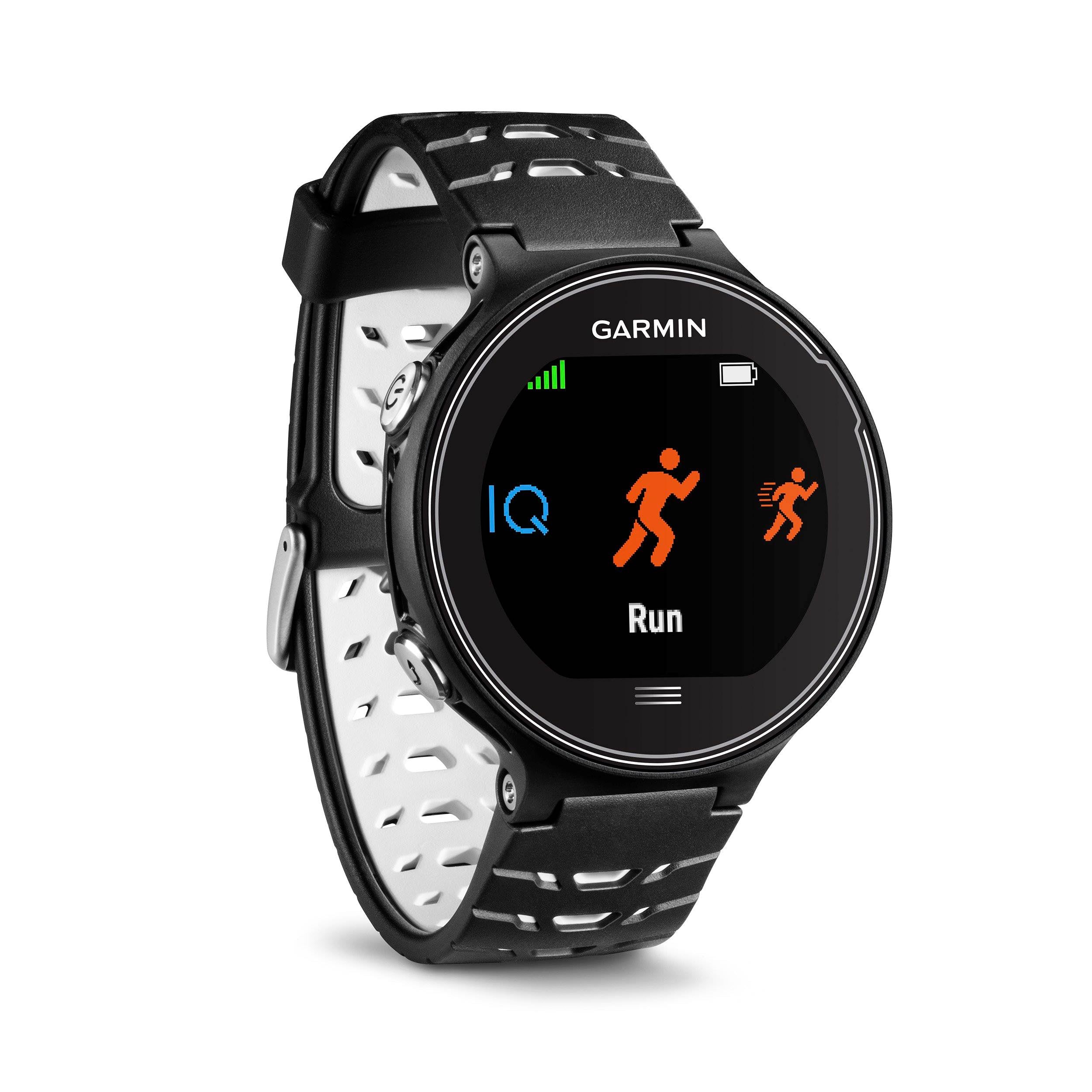 Garmin Forerunner 630 Touchscreen Sport Band GPS Watch, Black & White (Open Box)