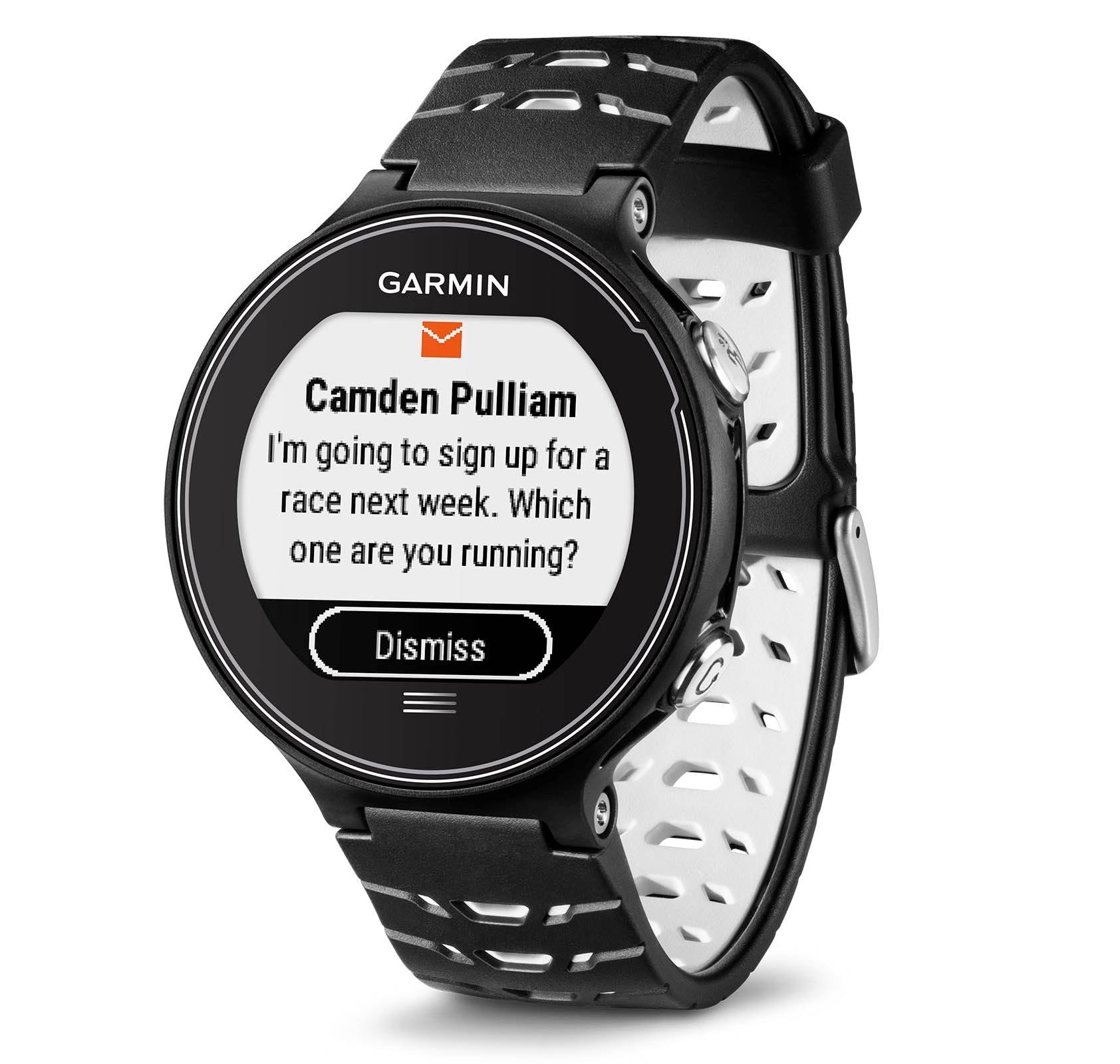 Garmin Forerunner 630 Touchscreen Sport Band GPS Watch, Black & White (Open Box)