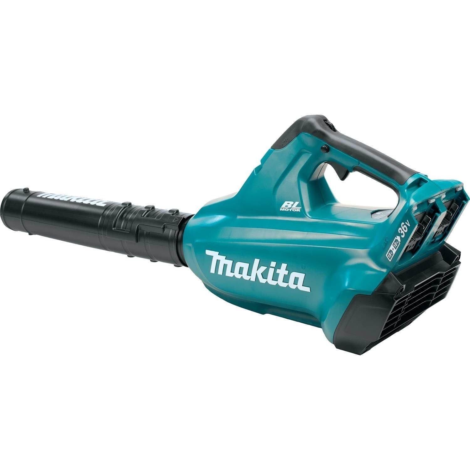 Makita 18 Volt X2 LXT Brushless Cordless Blower & Chainsaw Combo Kit (Open Box)