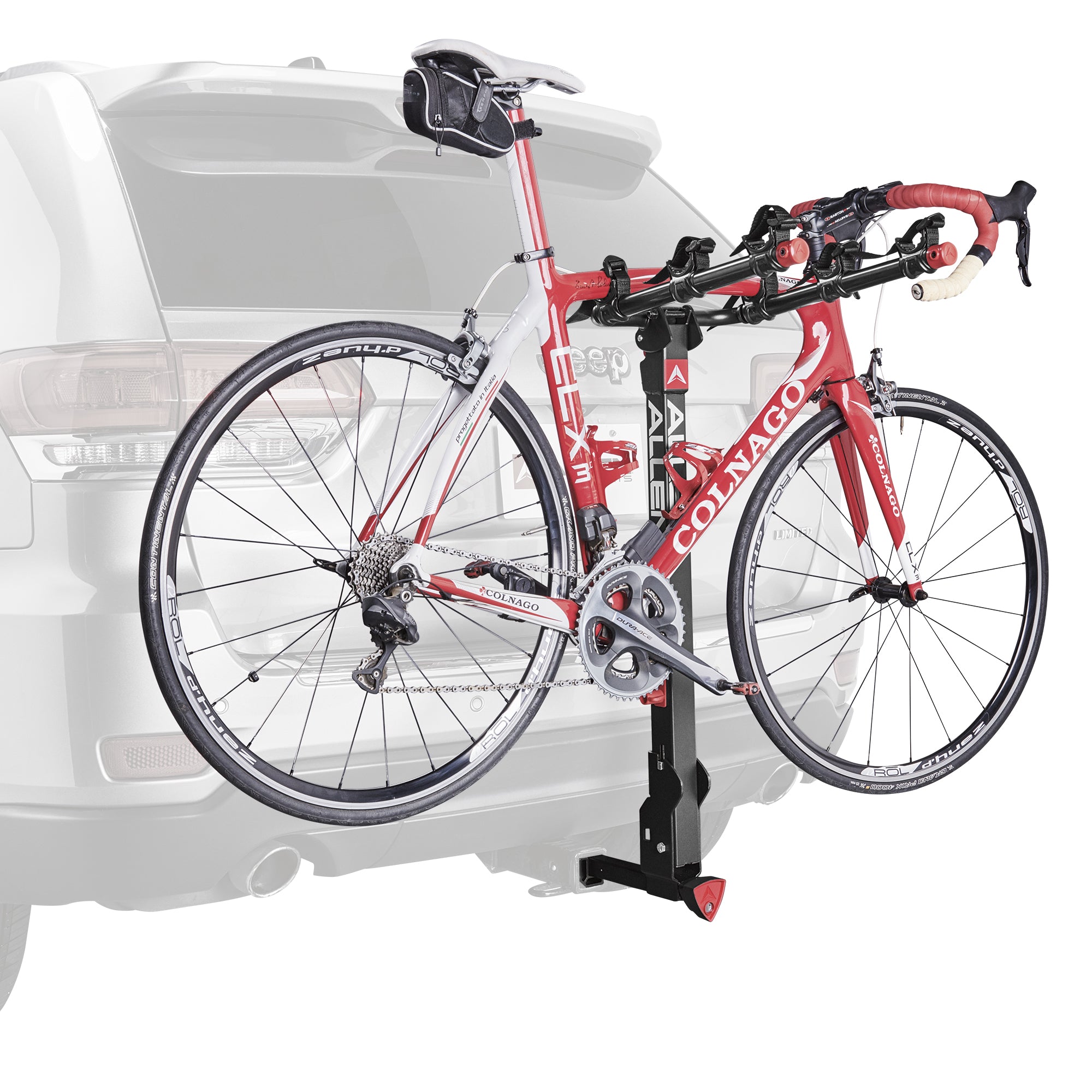 Allen Sports Quick Release 3Bike Carrier for 1 1/4 in. and 2 in. Hitch (OpenBox)