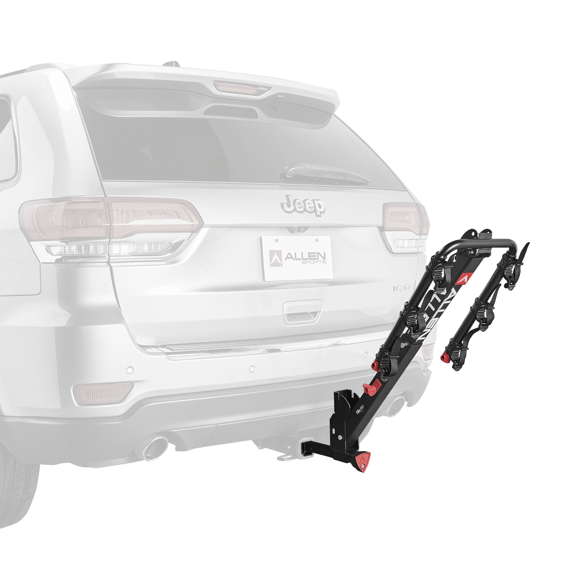 Allen Sports Quick Release 3Bike Carrier for 1 1/4 in. and 2 in. Hitch (OpenBox)