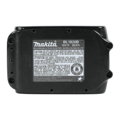 Makita 18-Volt LXT 2.0Ah Compact Lithium-Ion Battery | BL1820B (Open Box)