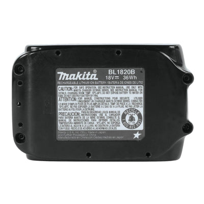 Makita 18-Volt LXT 2.0Ah 25 Minute Charge Compact Lithium-Ion Battery | BL1820B