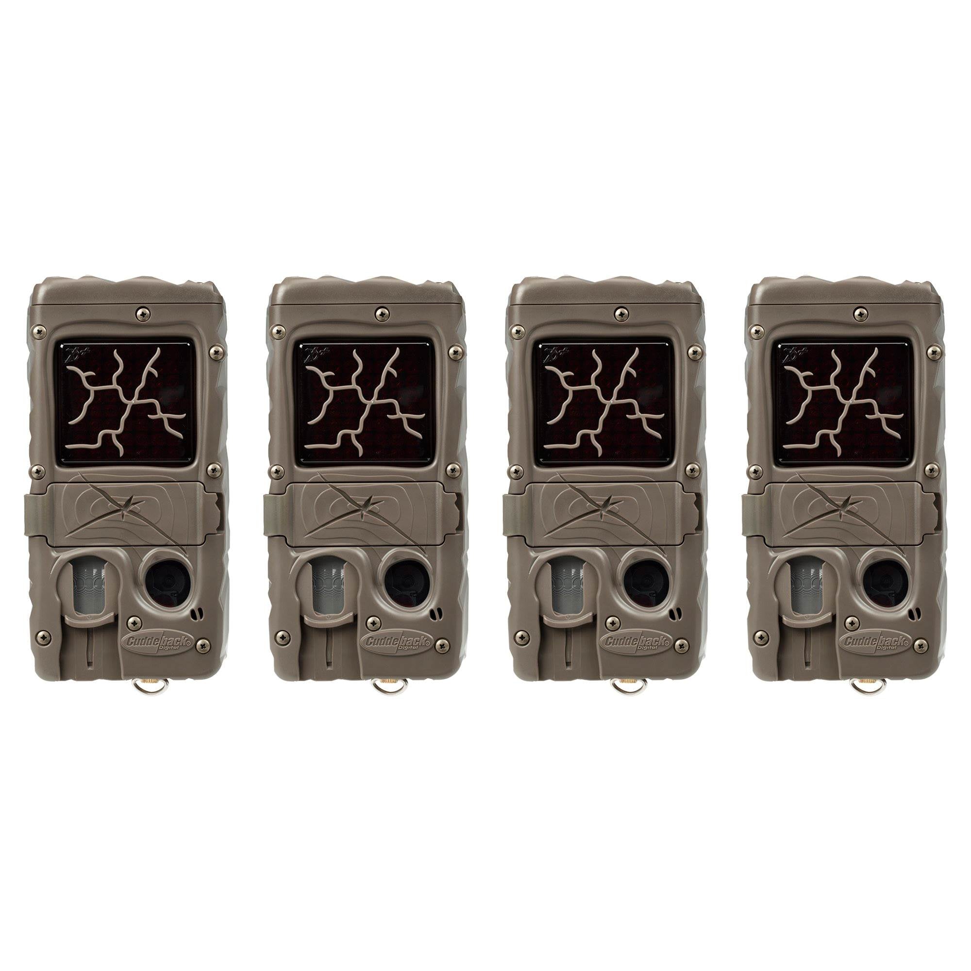 Cuddeback Dual Flash 20MP Invisible Infrared Game Trail Camera, 4 Pack | 1361