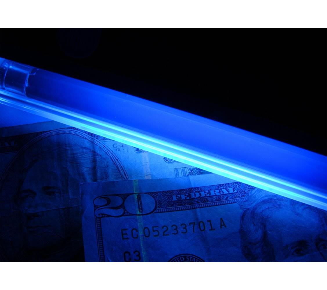 American DJ 48" BLACK-48BLB Black Light + Chauvet DJ NVF-4 UV Light & Flashlight
