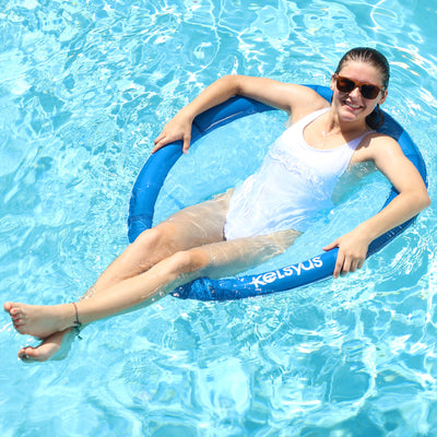 SwimWays Float A Round Swimming Pool Floating Chair for Adults (Open Box)