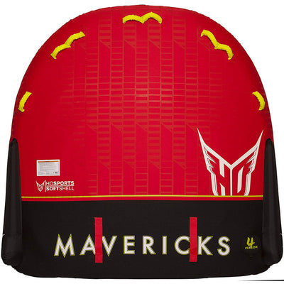 Mavericks 76627030-HO 4 Person Towable Inflatable D Shaped Nylon Softshell Tube
