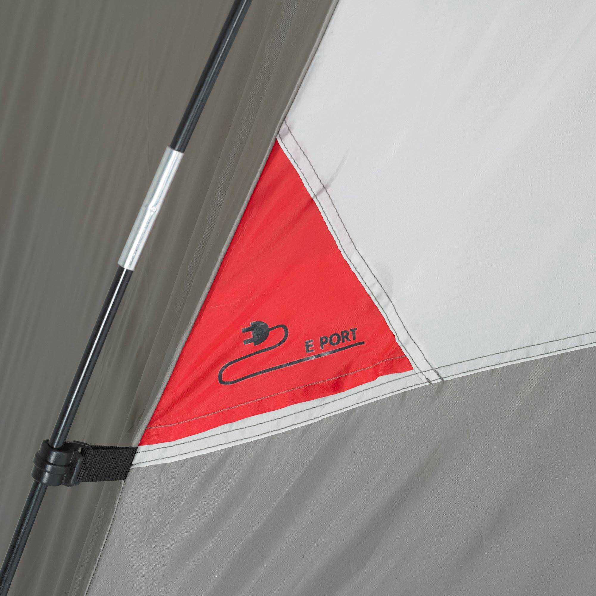 Wenzel 10' x 8' Pine Ridge 5 Person Lite Reflect Dome Camping Tent, Red | (Used)