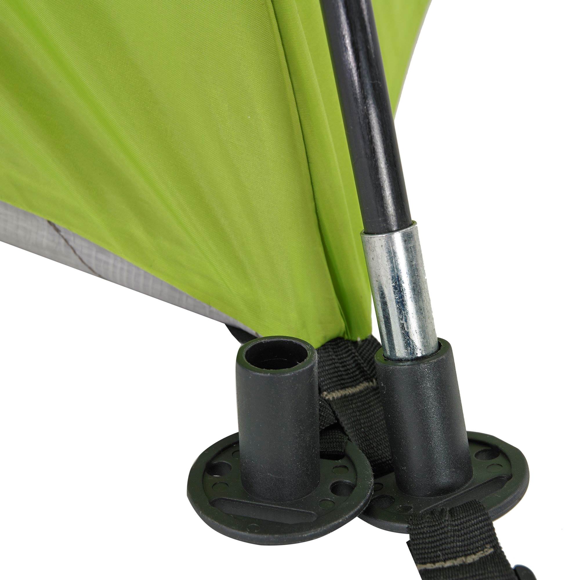 Wenzel 8 Person Portico 10 x 12 Ft. Outdoor Family Camping Tent, Green(Open Box)