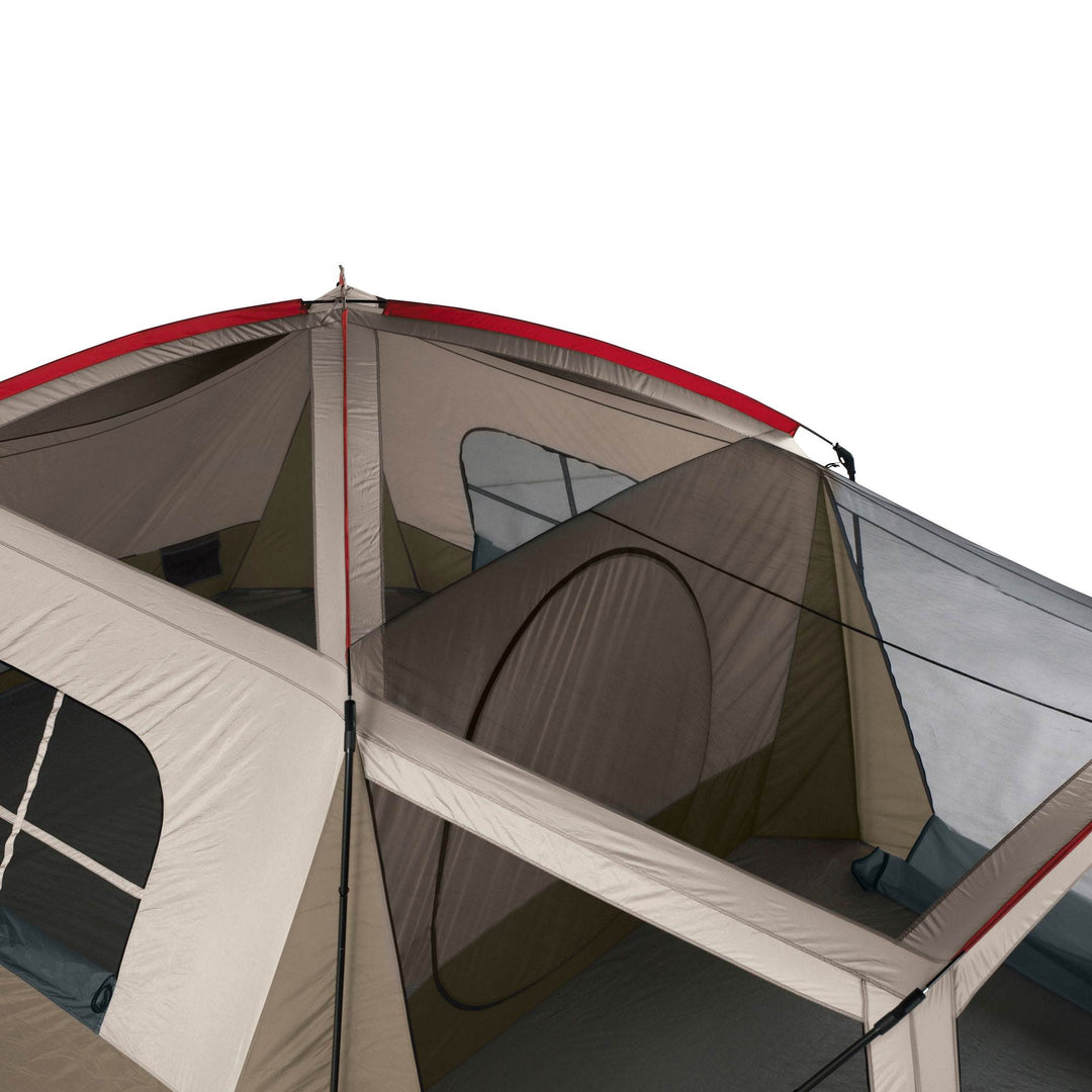 Wenzel Klondike 16x11' 8 Person 3 Season Screen Room Camping Tent, Brown (Used) - VMInnovations
