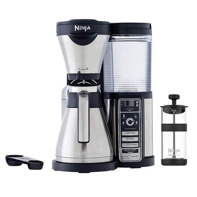 Ninja Auto-iQ Coffee Bar Thermal Carafe +100-Recipe Book (Certified Refurbished)
