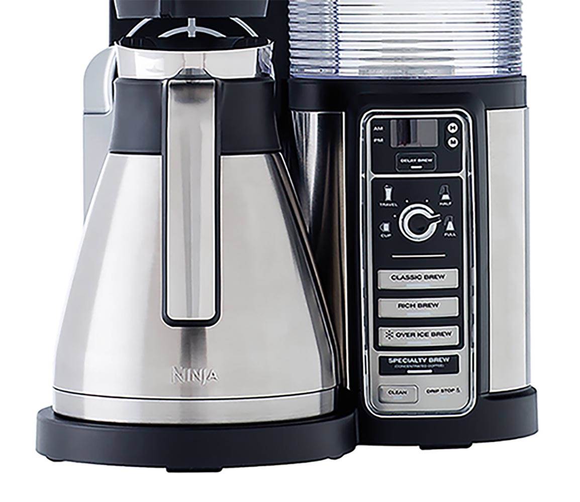 Ninja Auto-iQ Coffee Bar Thermal Carafe +100-Recipe Book (Certified Refurbished)