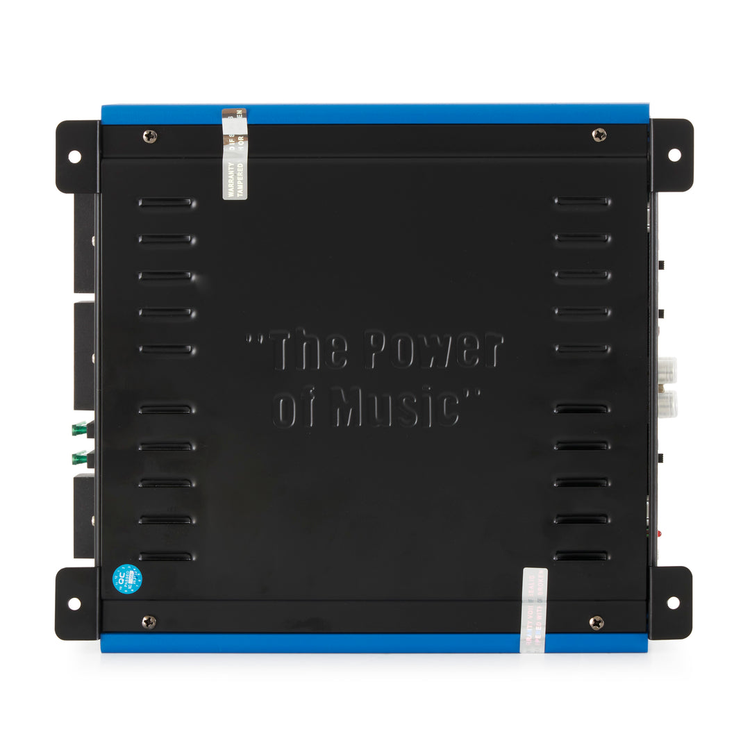 Crunch PowerDriveX 1000 Watt 4 Channel Blue A/B Car Stereo Amplifier (2 Pack) - VMInnovations