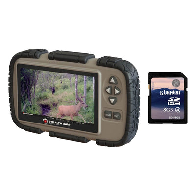 Stealth Cam CRV43 4.3" Photo Viewer & Reader + SD Card (Certified Refurbished)
