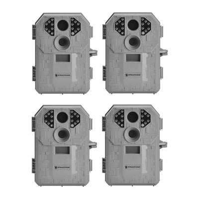Stealth Cam 7.0 MP Infrared Trail Game Camera, 4 Pack (Certified Refurbished)