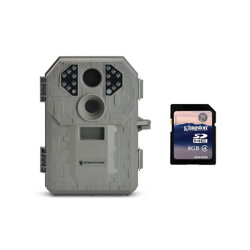 Stealth Cam 7.0 MP Infrared Trail Game Camera + SD Card (Certified Refurbished)