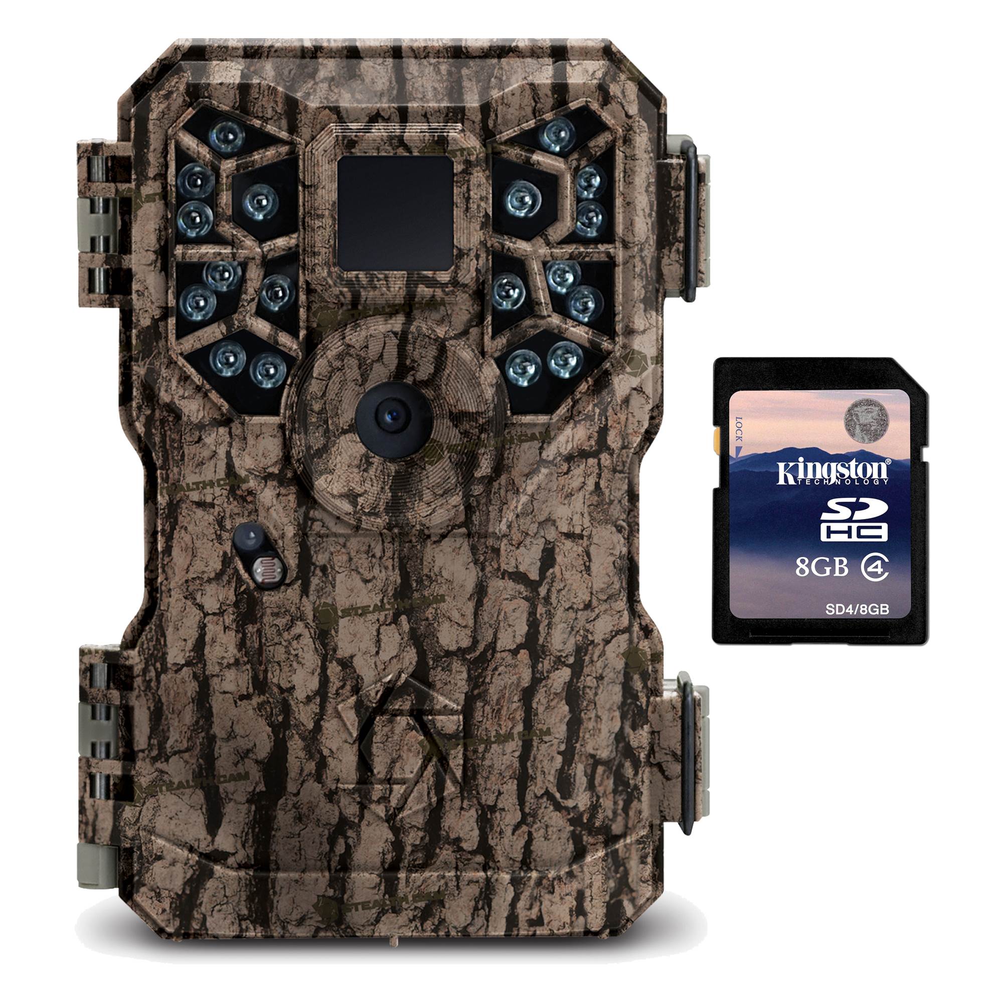 Stealth Cam 8MP Game Trail Camera with 8 GB SD Card (Certified Refurbished)