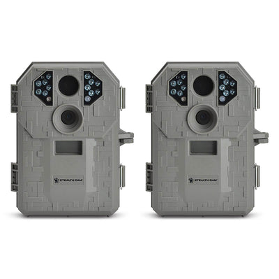 Stealth Cam P12 IR Trail Hunting Game Camera, 2-Pack (Certified Refurbished)