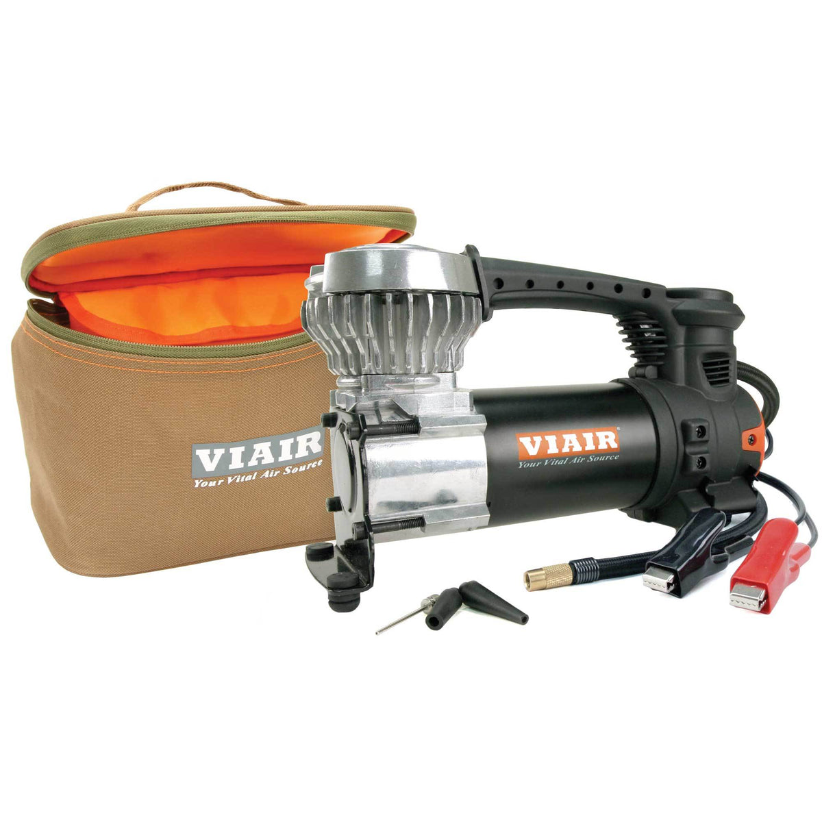 Viair Portable Compressor Kit w/ Power Cord w/ Battery Clamps & Carry Bag (Used)
