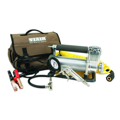 Automatic Portable 12V, 150 PSI Air Compressor Kit for Vehicle Tires (Open Box)