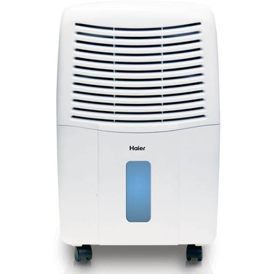 Haier 2 Speed Portable Electronic Air Dehumidifier with Drain, 45 Pint (Used)