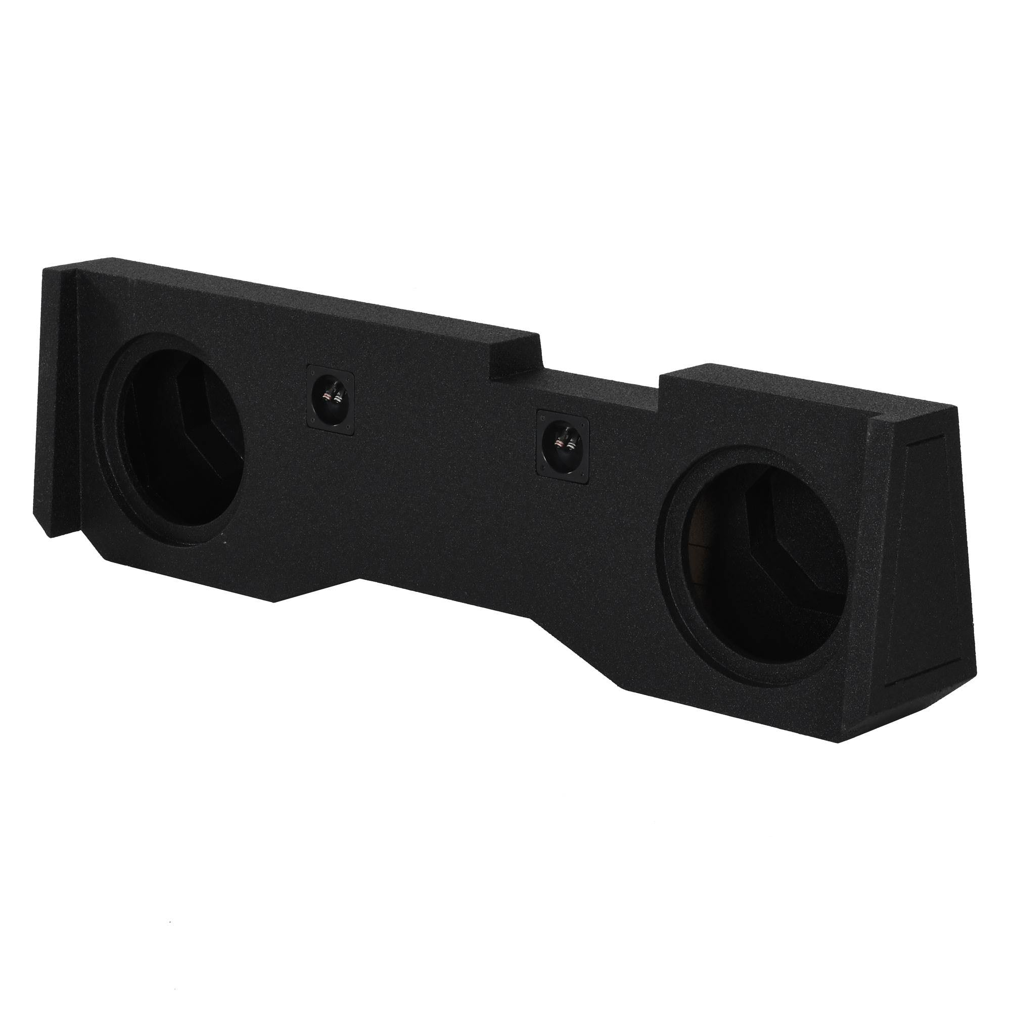 Q Power Dual 10" Q Bomb Sub Box for GMC/Chevy 14-16 Crew Cab Trucks (Open Box) - VMInnovations