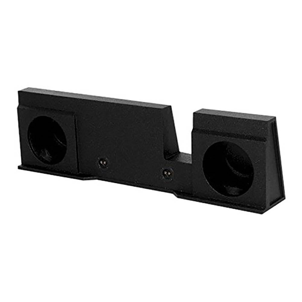 QPower Dual 12" Sealed Subwoofer Enclosure Box, Ford F-150 SuperCrew 2004-2008