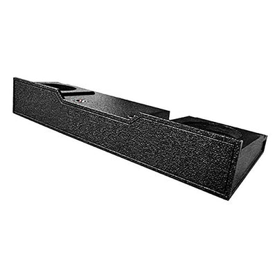 QPower Dual 12" Sealed Subwoofer Enclosure Box, Ford F-150 SuperCrew 2004-2008