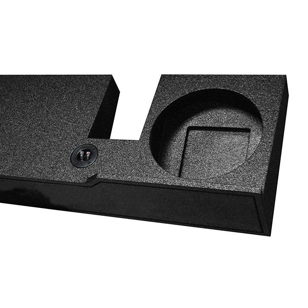 QPower Dual 12" Sealed Subwoofer Enclosure Box, Ford F-150 SuperCrew 2004-2008