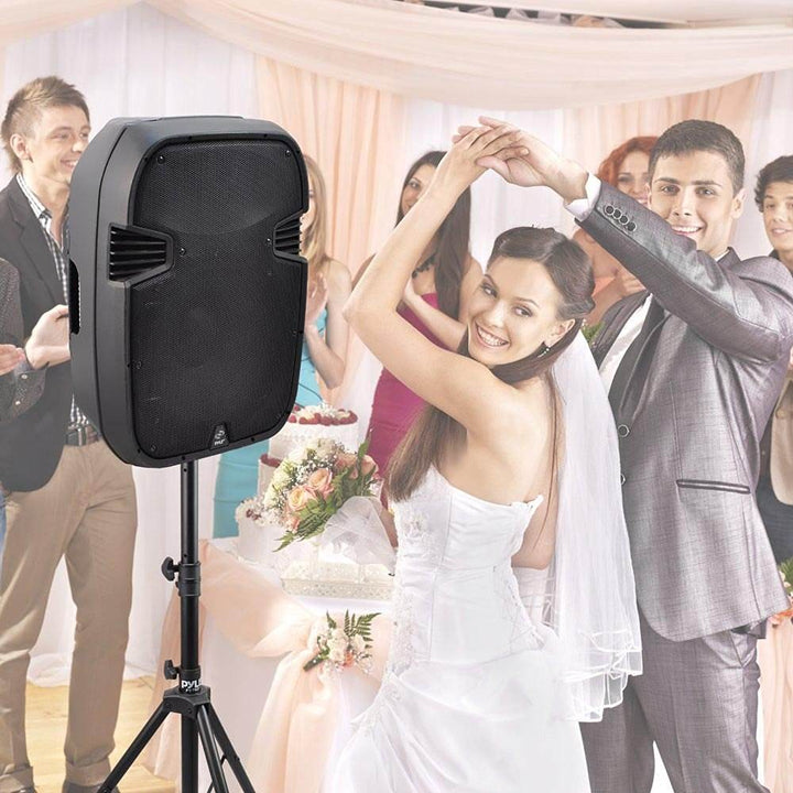 Pyle Pro Adjustable Extending Height Tripod Speaker Stand Holder Mount, 2-Pack - VMInnovations