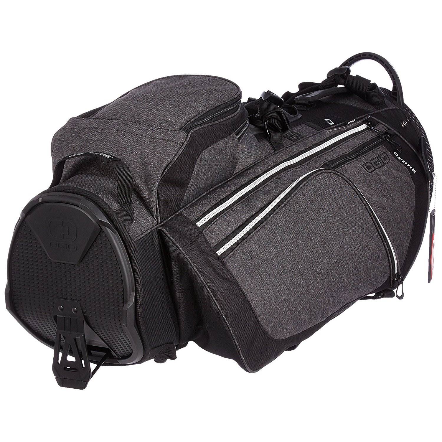OGIO Ozone 9.5" Woode Top 7 Pocket Golf Stand Bag, Dark Static (Open Box)