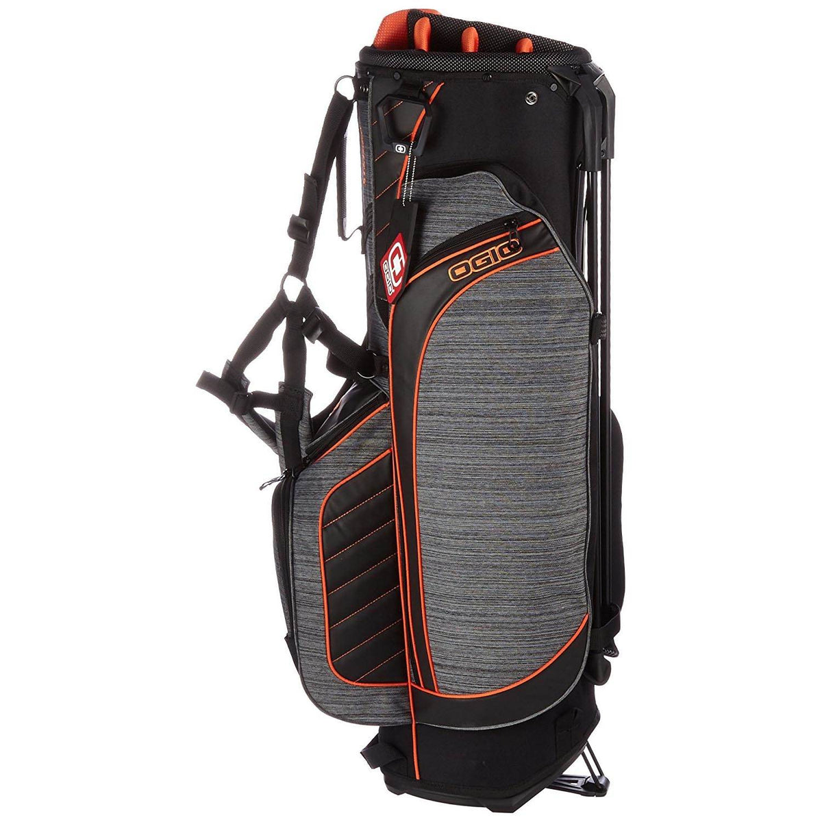 OGIO Stinger 9.5" WoodeLite 8 Way Golf Stand Bag, Gray Noise/Burst (Open Box)