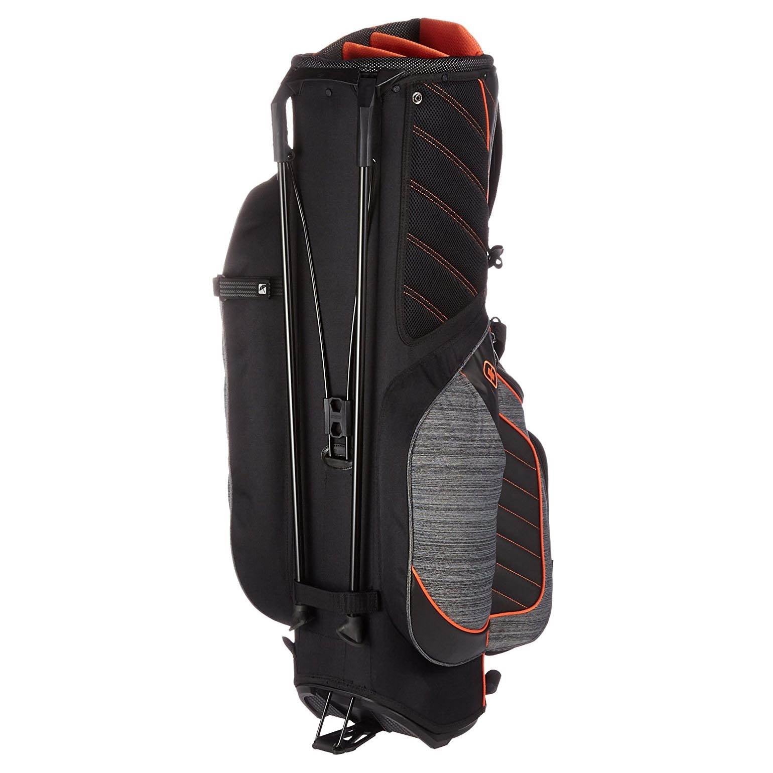 OGIO Stinger 9.5" WoodeLite 8 Way Golf Stand Bag, Gray Noise/Burst (Open Box)
