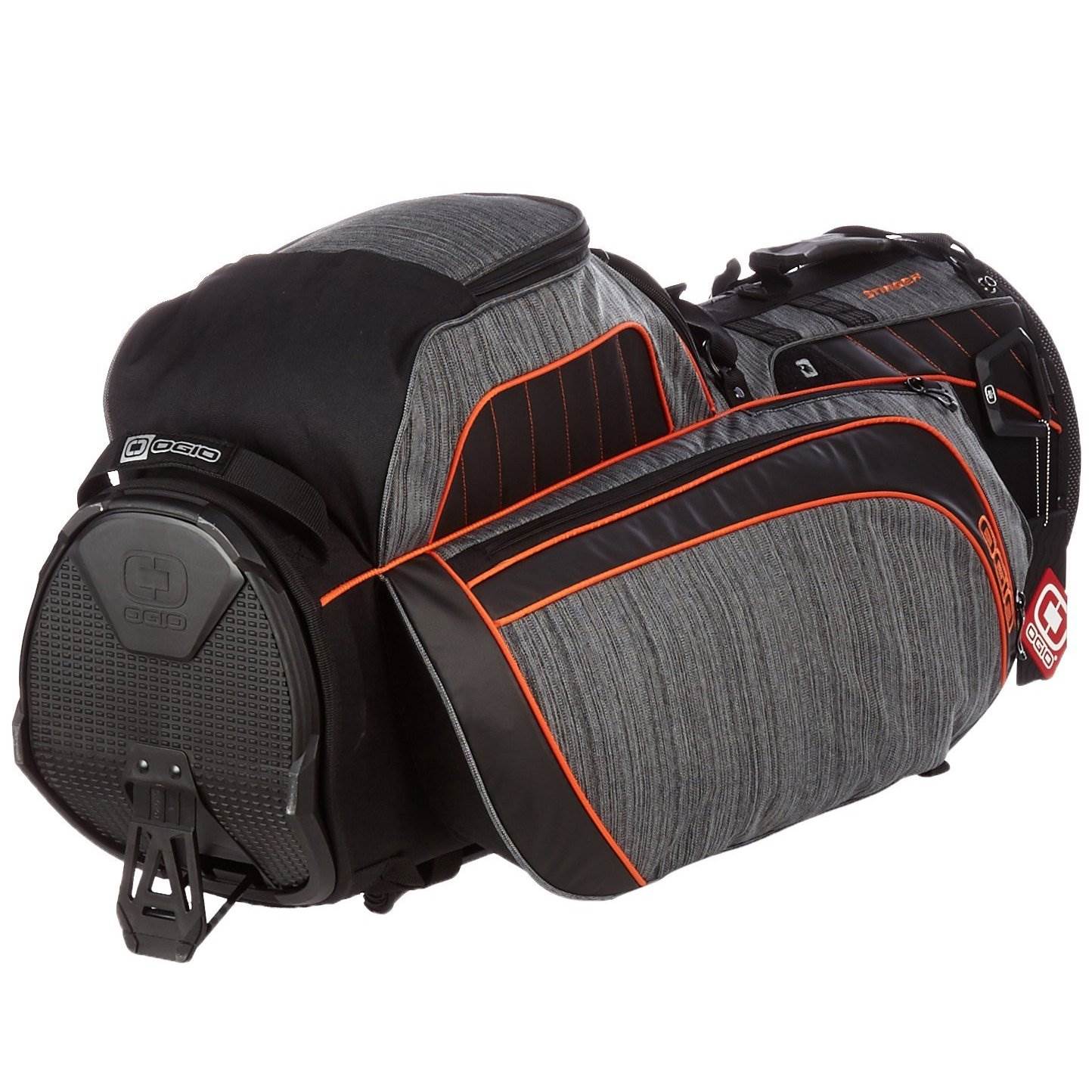 OGIO Stinger 9.5" WoodeLite 8 Way Golf Stand Bag, Gray Noise/Burst (Open Box)